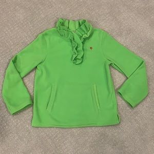 EUC Lilly Pulitzer Ruffle Fleece